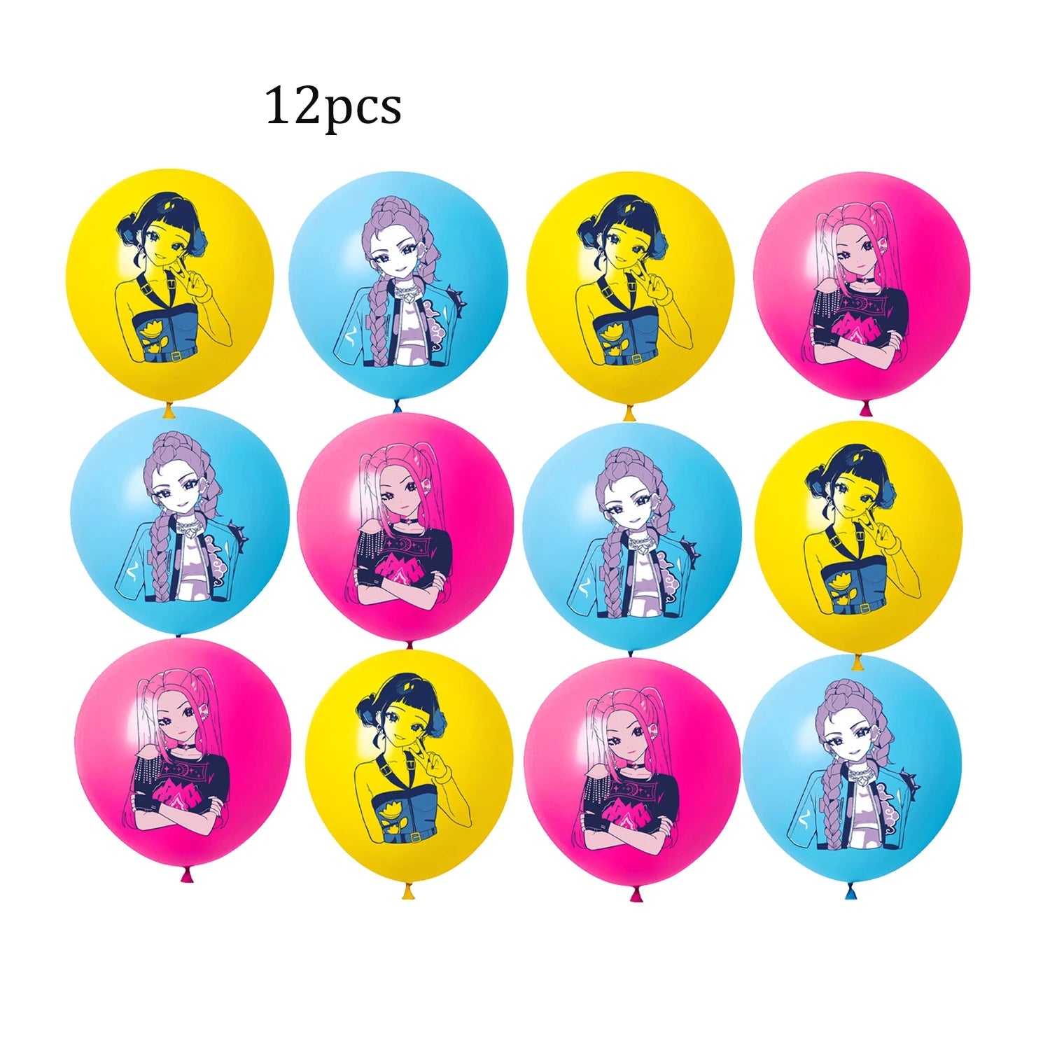 Ballons K-Pop – Assortiment au Choix