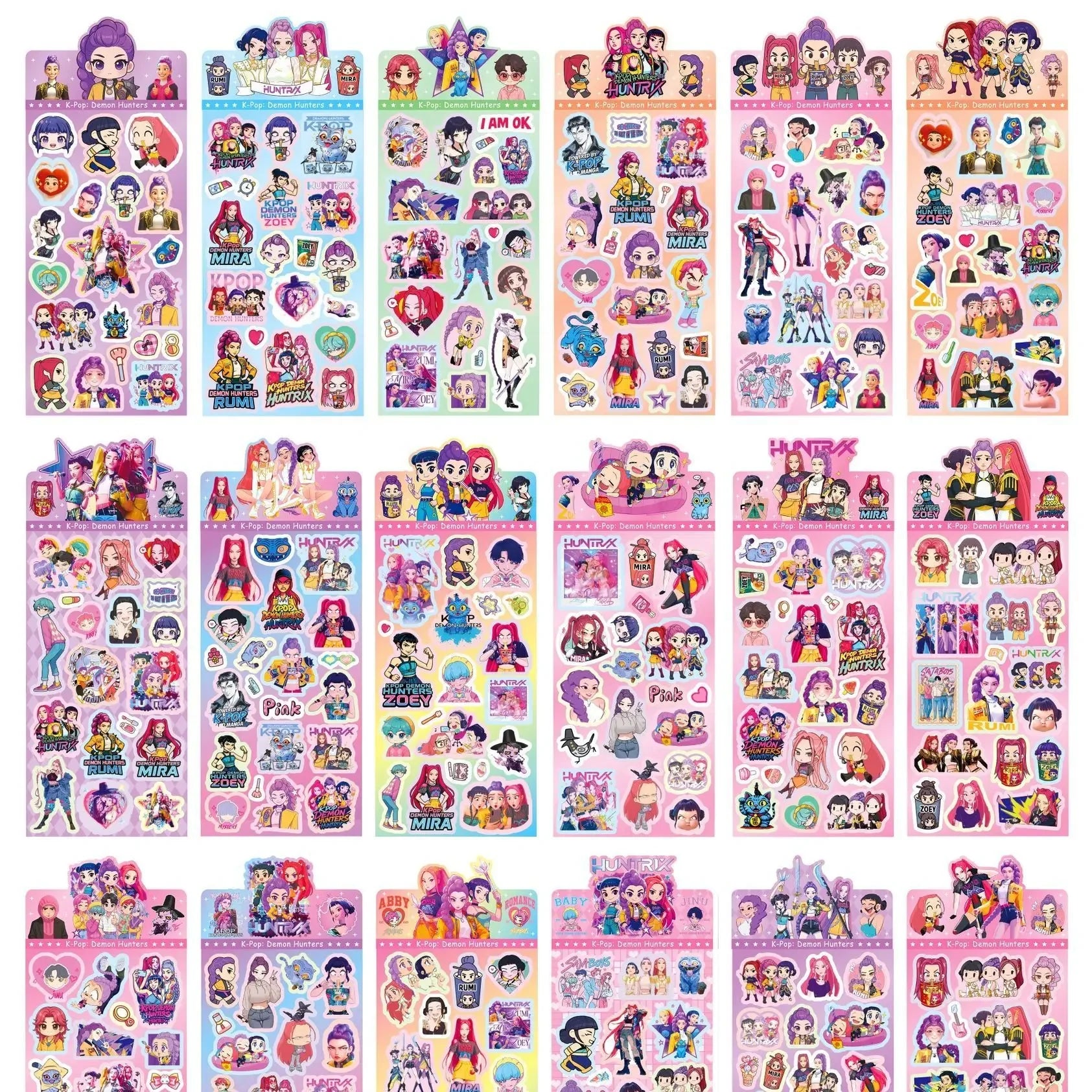 Autocollants K-Pop – Papeterie et Déco