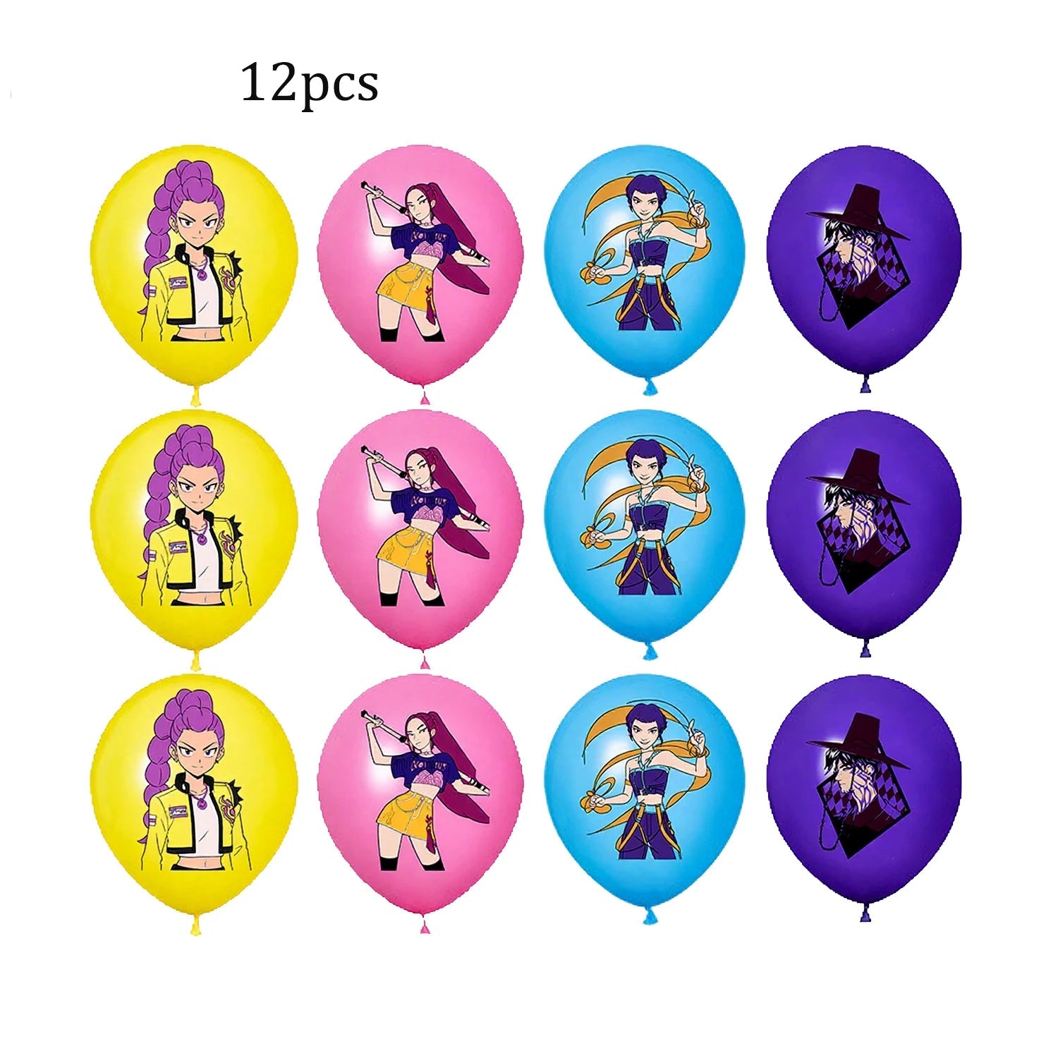 Ballons K-Pop – Assortiment au Choix